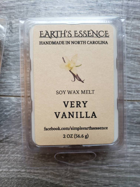Very Vanilla 2 oz Soy Wax Melt