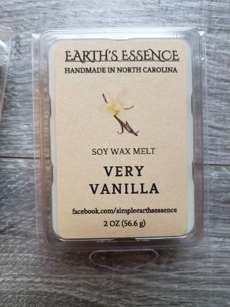 Very Vanilla 2 oz Soy Wax Melt