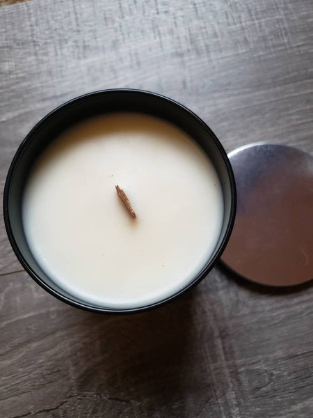 Strawberry Guava 9 OZ Soy Candle, Handmade Soy Candle, Wooden Wick, Summer Scented Candle, Highly Scented Candle, Wooden Wick Soy Candle