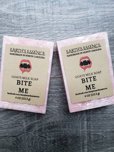 Bite Me 4 oz Goats Milk Soap