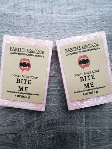 Bite Me 4 oz Goats Milk Soap