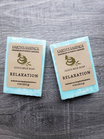 Relaxation 4 oz Goats Milk Soap, Handmade Goats Milk Soap, Handmade Soap, Soap for Women