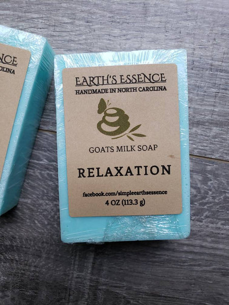 Relaxation 4 oz Goats Milk Soap, Handmade Goats Milk Soap, Handmade Soap, Soap for Women