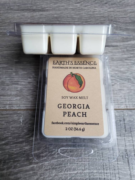 Georgia Peach 2 oz Soy Wax Melt