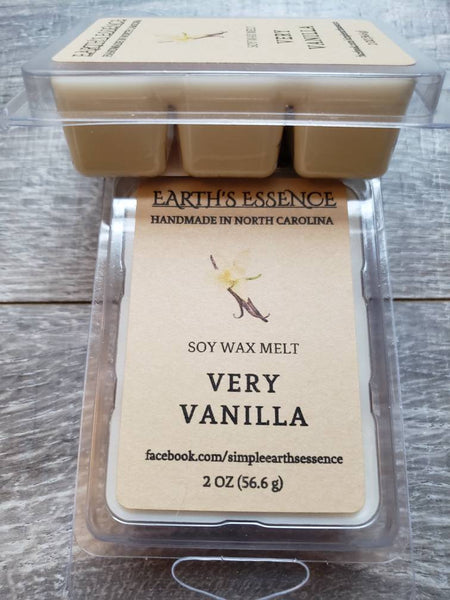 Very Vanilla 2 oz Soy Wax Melt