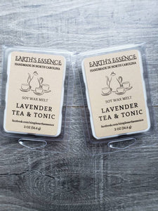 Lavender Tea & Tonic 2 oz Soy Wax Melt