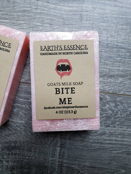 Bite Me 4 oz Goats Milk Soap
