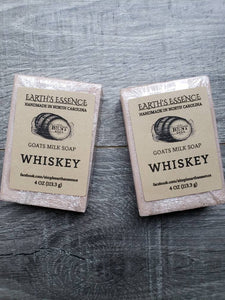 Whiskey 4 oz Goats Milk Soap, Handmade Goats Milk Soap, Handmade Soap, Soap for Men