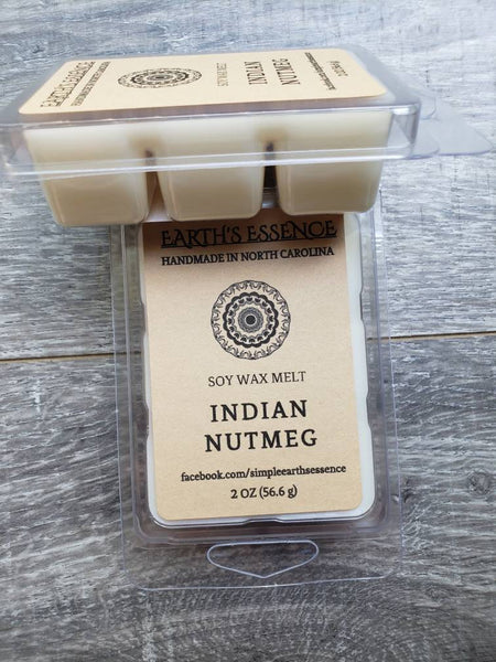 Indian Nutmeg 2 oz Soy Wax Melt