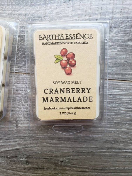 Cranberry Marmalade 2 oz Soy Wax Melts