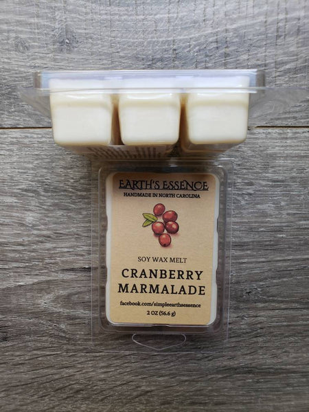 Cranberry Marmalade 2 oz Soy Wax Melts