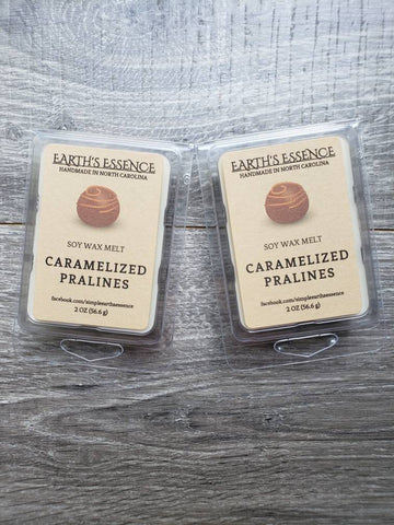 Caramelized Pralines 2 oz Soy Wax Melt