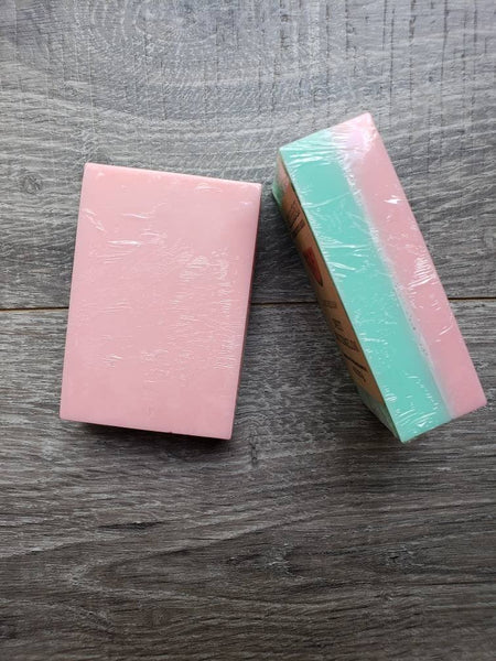 Watermelon 4 oz Goats Milk Soap