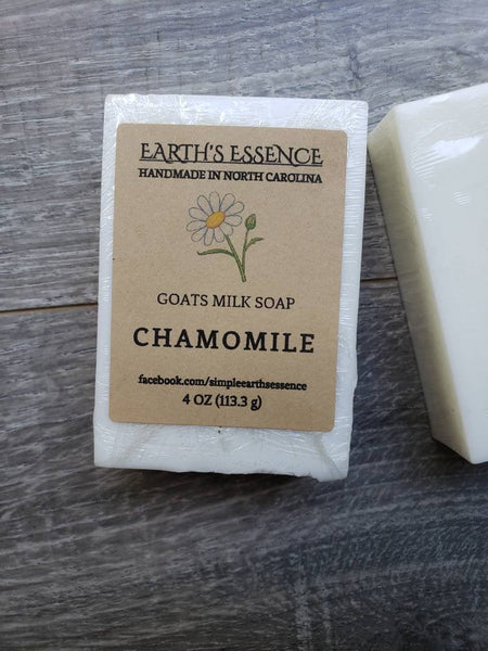 Chamomile 4 oz Goats Milk Soap