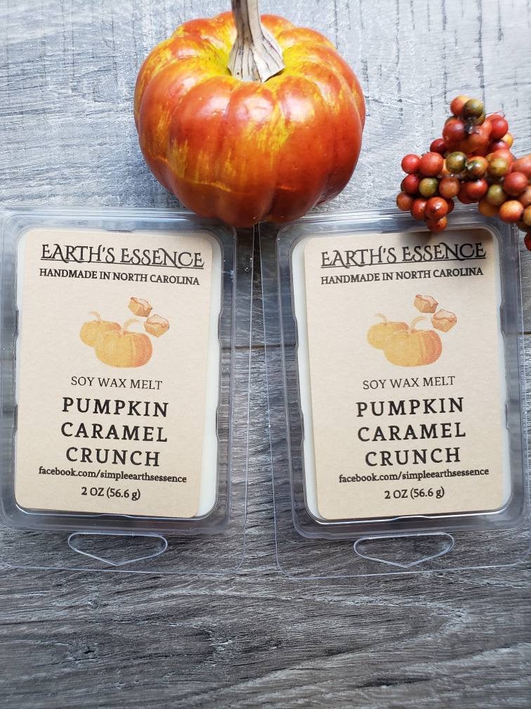 Pumpkin Caramel Crunch 2 OZ Soy Wax Melts