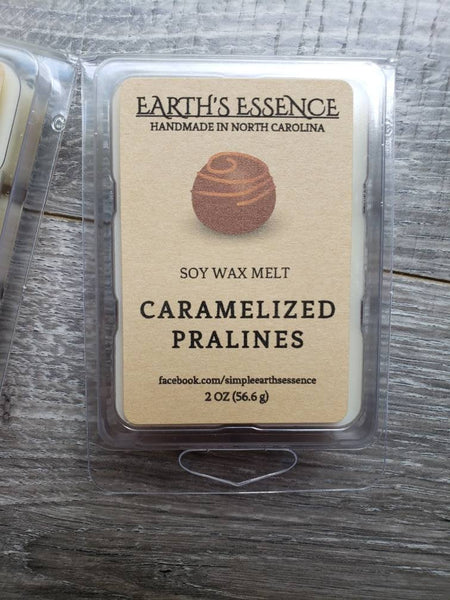 Caramelized Pralines 2 oz Soy Wax Melt