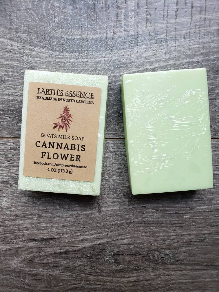 Canna Flower 4oz Goats Milk Soap