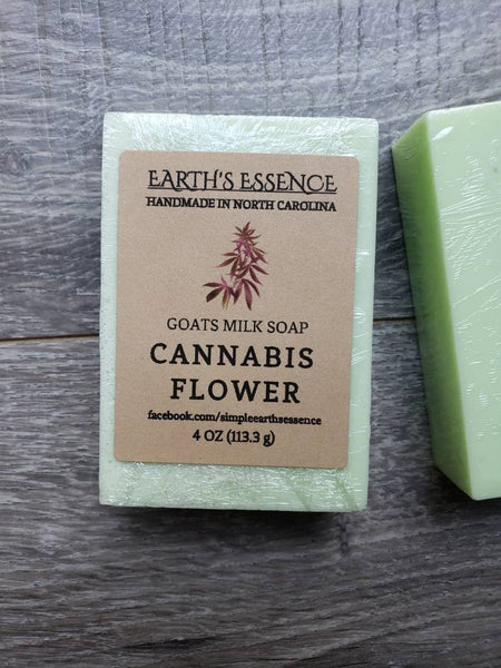 Canna Flower 4oz Goats Milk Soap