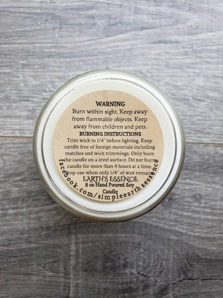 Gun Oil 8 oz Soy Candle