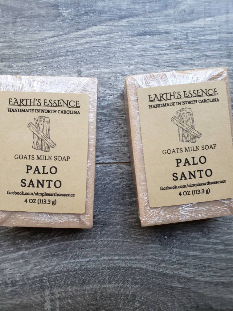 Palo Santo 4 oz Goats Milk Soap