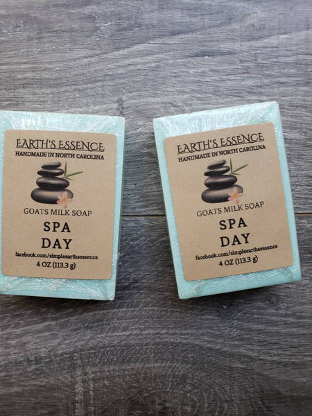 Spa Day 4 oz Goats Milk Soap