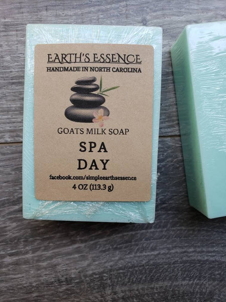 Spa Day 4 oz Goats Milk Soap