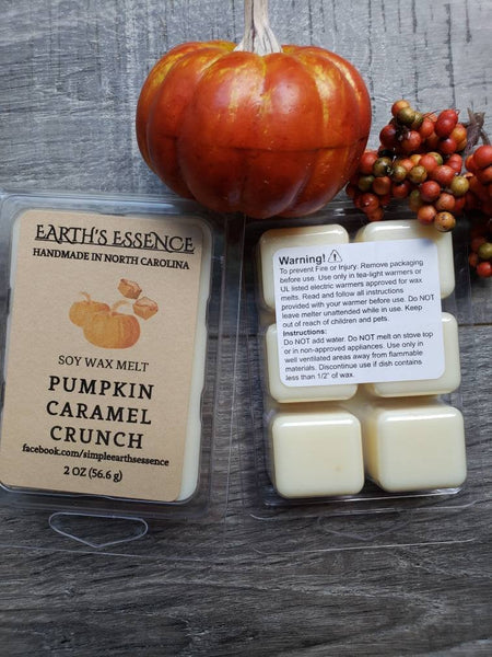 Pumpkin Caramel Crunch 2 OZ Soy Wax Melts