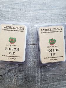 Poison Pie 2 oz Soy Wax Melt