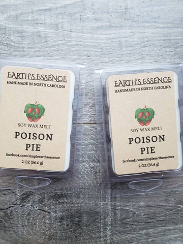 Poison Pie 2 oz Soy Wax Melt