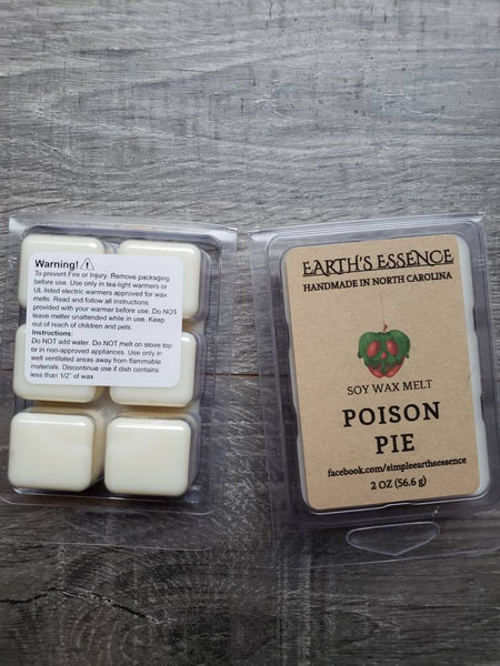 Poison Pie 2 oz Soy Wax Melt