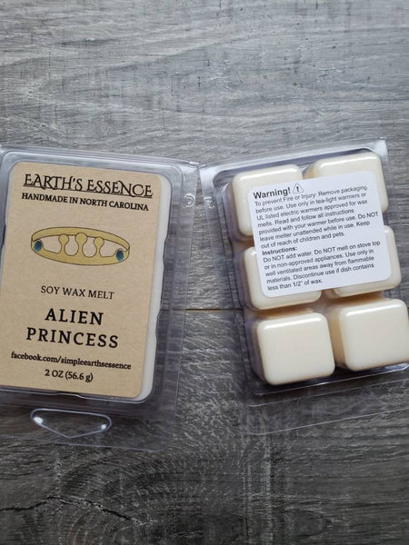 Alien Princess 2 oz Soy Wax Melts