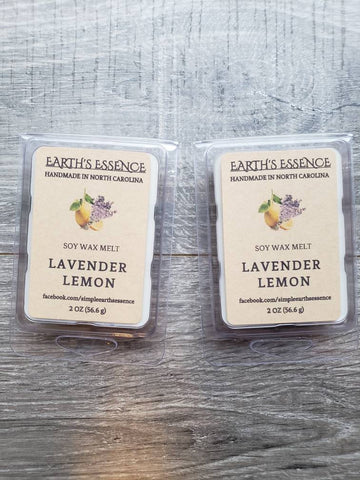 Lavender Lemon 2 oz Soy Wax Melt