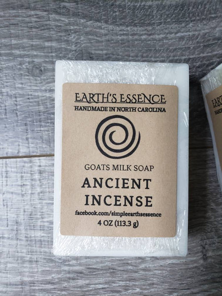 Ancient Insense 4 oz Goats Milk Soap