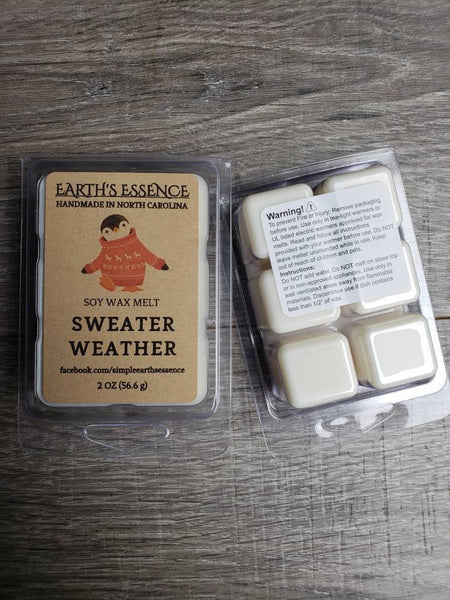 Sweater Weather 2 oz Soy Wax Melt