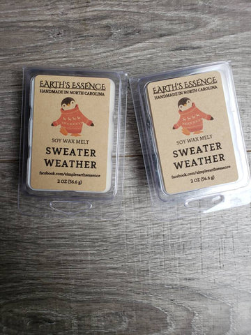 Sweater Weather 2 oz Soy Wax Melt