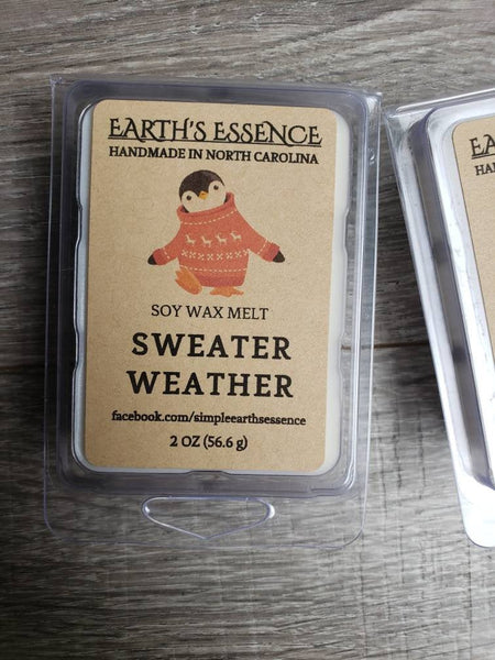 Sweater Weather 2 oz Soy Wax Melt