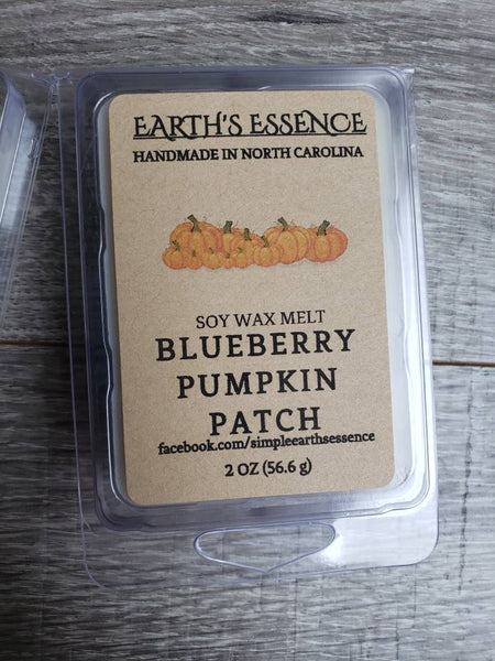Blueberry Pumpkin Patch 2 oz Soy Wax Melt
