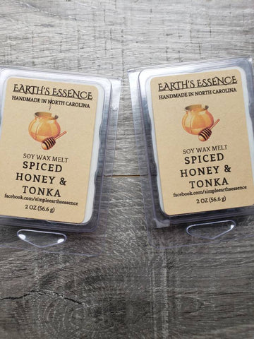 Spiced Honey & Tonka 2 OZ Soy Wax Melt