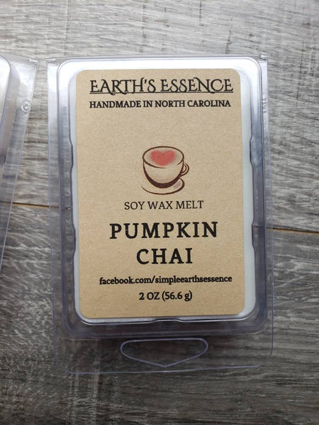 Pumpkin Chai 2 OZ Soy Wax Melts