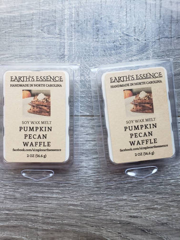Pumpkin Nutty Waffles 2 OZ Soy Wax Melt
