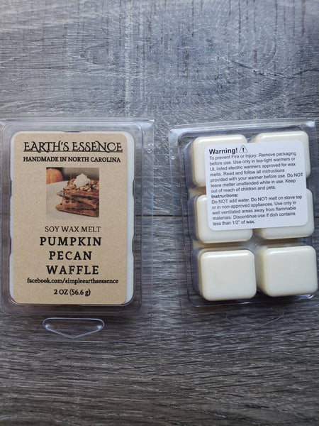 Pumpkin Nutty Waffles 2 OZ Soy Wax Melt
