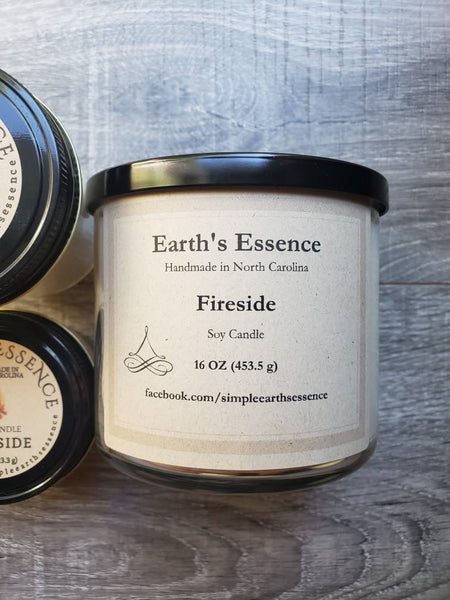 Fireside Soy Candle, 3 Sizes