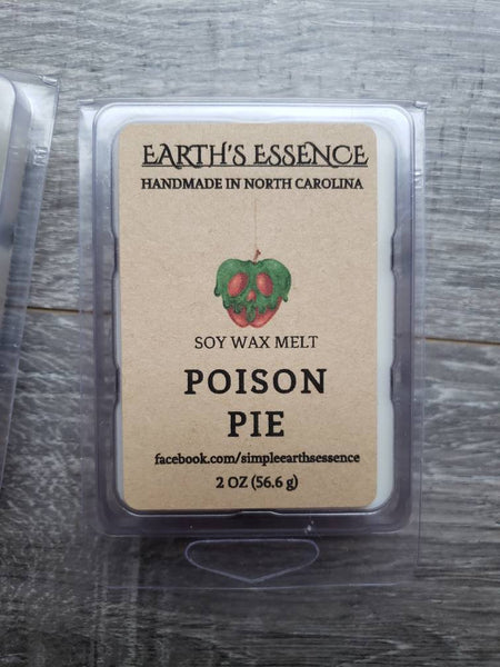 Poison Pie 2 oz Soy Wax Melt