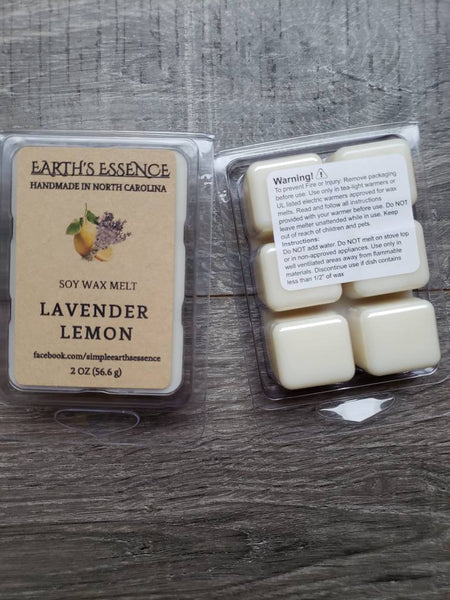 Lavender Lemon 2 oz Soy Wax Melt
