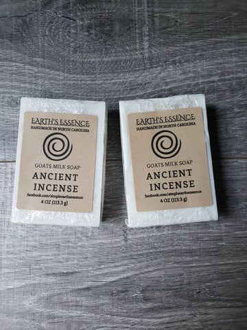 Ancient Insense 4 oz Goats Milk Soap