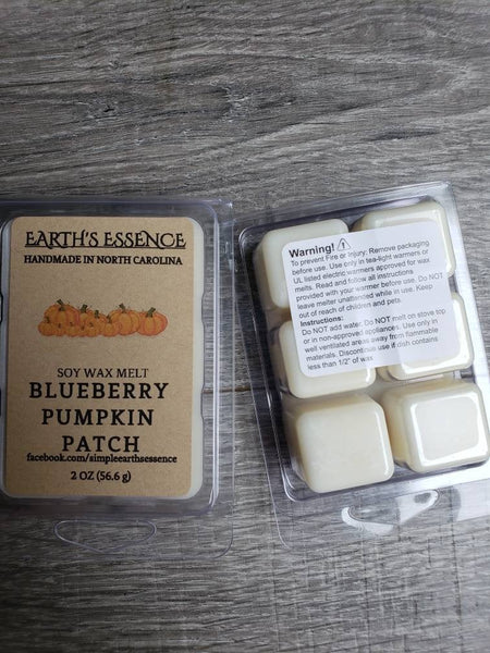 Blueberry Pumpkin Patch 2 oz Soy Wax Melt
