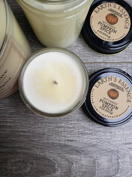 Pumpkin Spice Candles, 3 Sizes