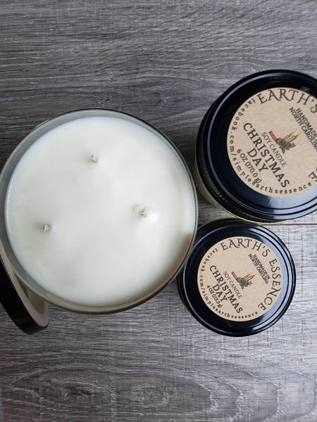 Christmas Day Soy Candle, 3 Sizes