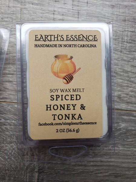 Spiced Honey & Tonka 2 OZ Soy Wax Melt