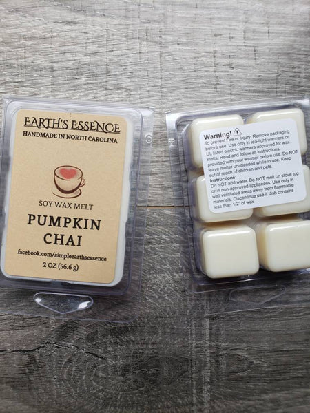 Pumpkin Chai 2 OZ Soy Wax Melts